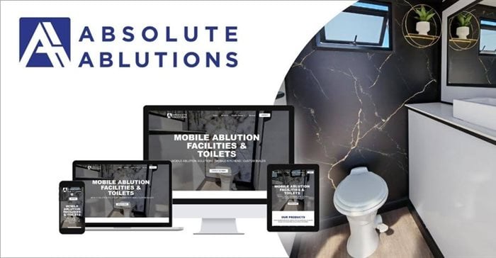 Absolute Ablution Rebrand With Cape Marketing Agency Generates 75 Leads In Just Two Months