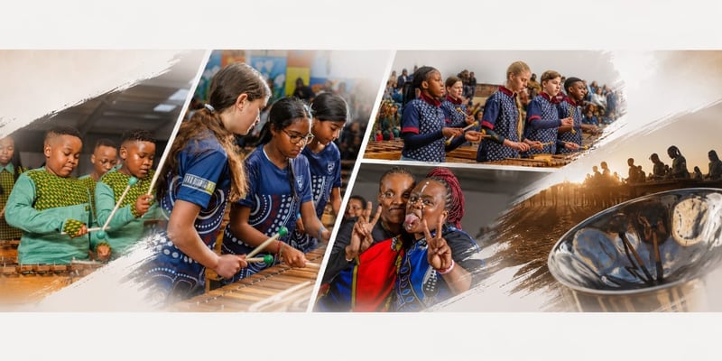 2 300 Young Musicians from Four Countries Set to Unite at Africa's Largest International Marimba & Steelpan Festival