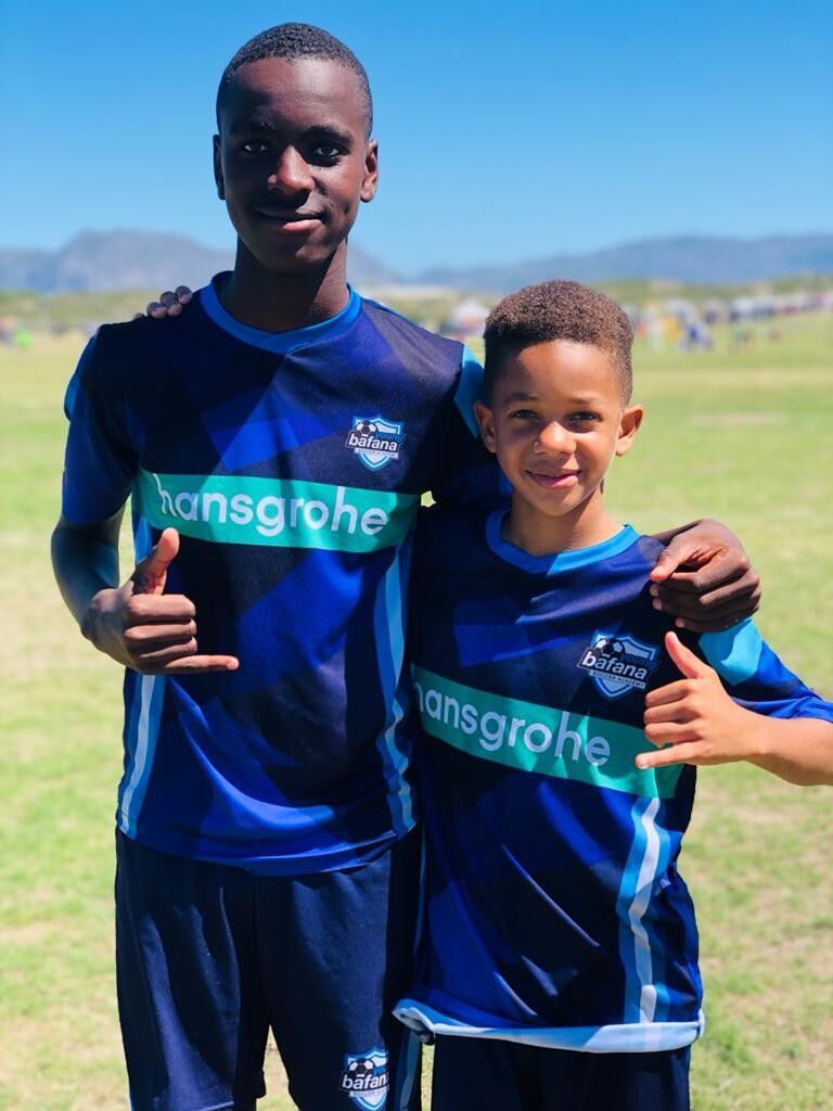 New sustainably built learning area for Young Bafana Soccer Academy