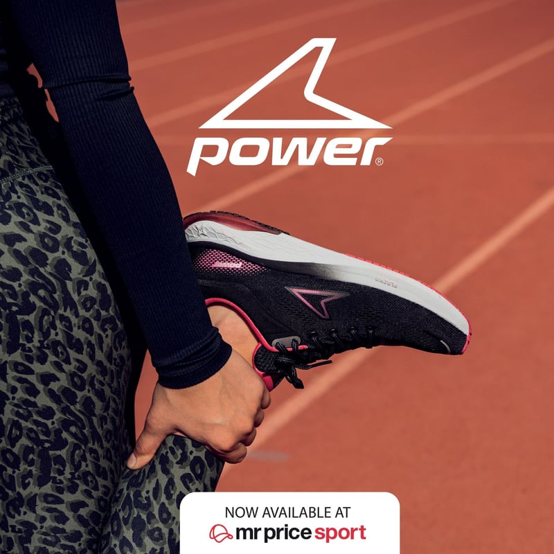 Power athletic footwear now available at Mr Price Sport