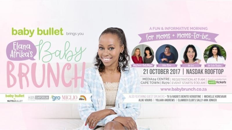 Baby Bullet brings you Elana Afrika’s Baby Brunch