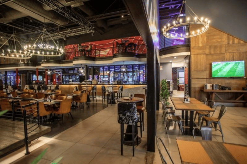 Burgers and beers with the best seats for the big game at Traders