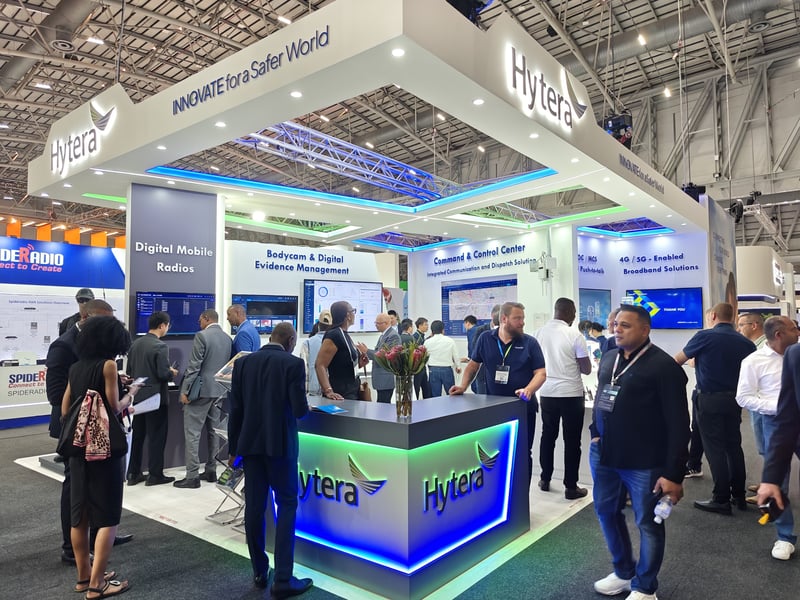 Hytera Marks 15 Years in Africa with Mission Critical Communications Showcase at AfricaCom 2025