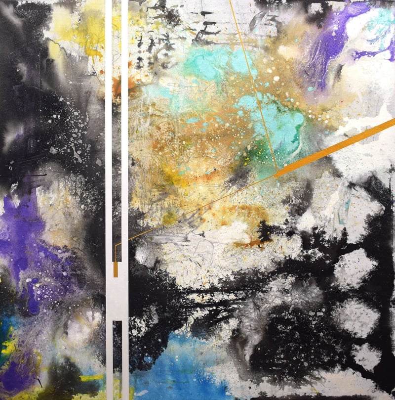 A Symphony of Abstract Artistry - Immerse Yourself in Mpho Machate’s Individuation of the Whole at Sisonke Gallery