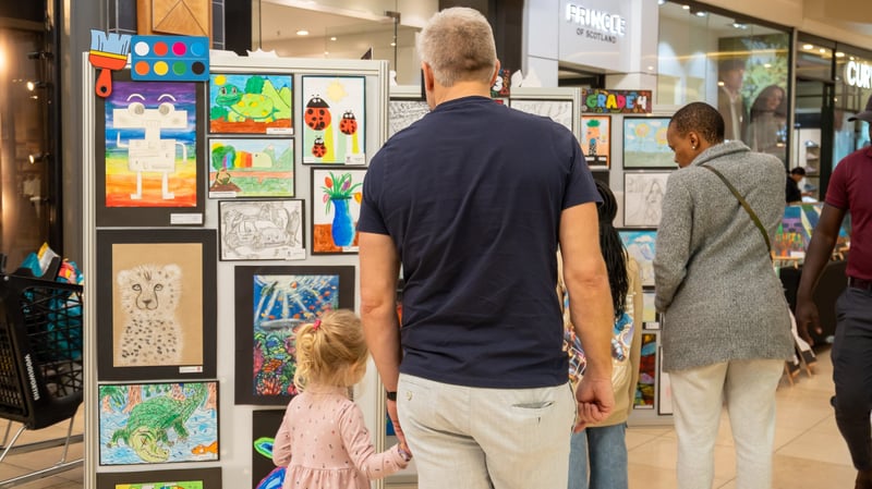 Pretoria’s Young Artists are Heading to the Mall