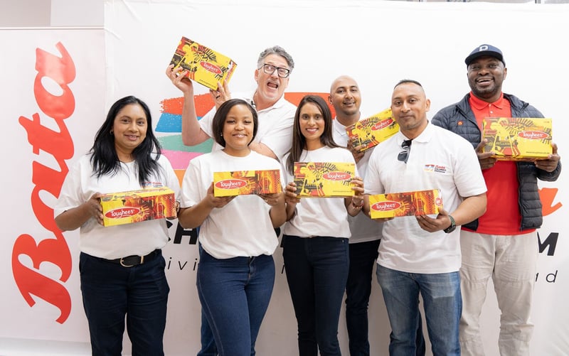 Bata South Africa supports East Coast Radio’s Keep a Child Warm campaign