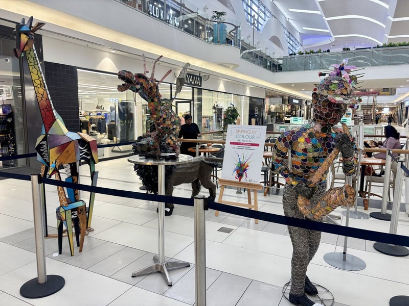 Spring in Colour brings art, creativity and community to Blue Route Mall