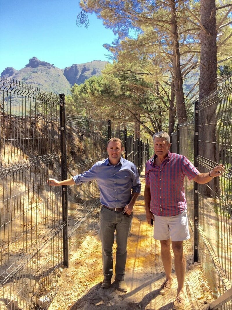 ULTRA-SECURE PERIMETER FENCING NOW BEING INSTALLED AT NEW CONSTANTIA NEK ESTATE