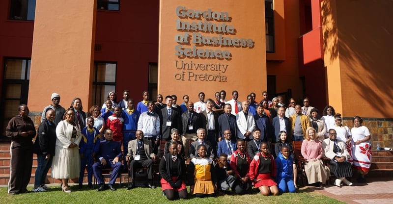 Silk Road Painting and Calligraphy Exhibition Opens at GIBS as Part of China‑Africa People‑to‑People Year