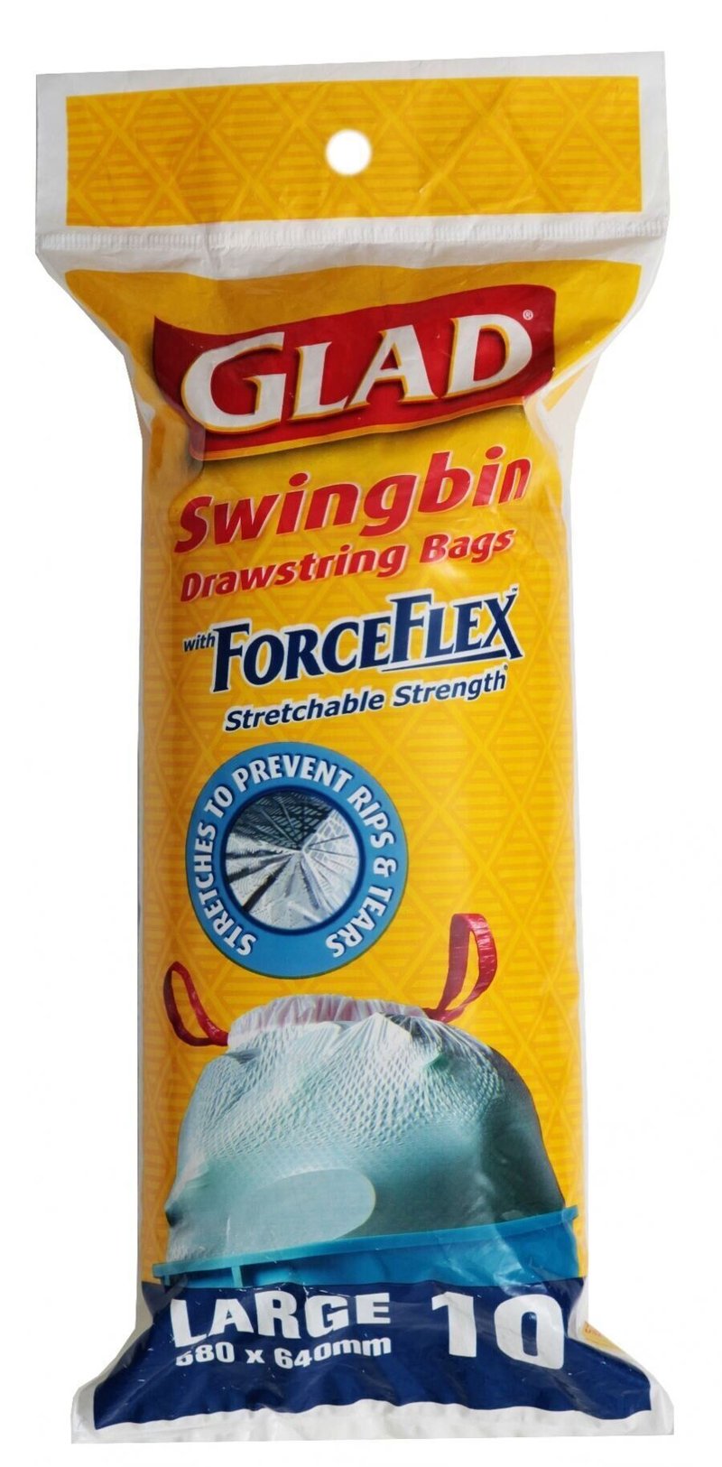 GLAD® has revolutionised garbage bags with their ForceFlex™ Stretchable Strength® range