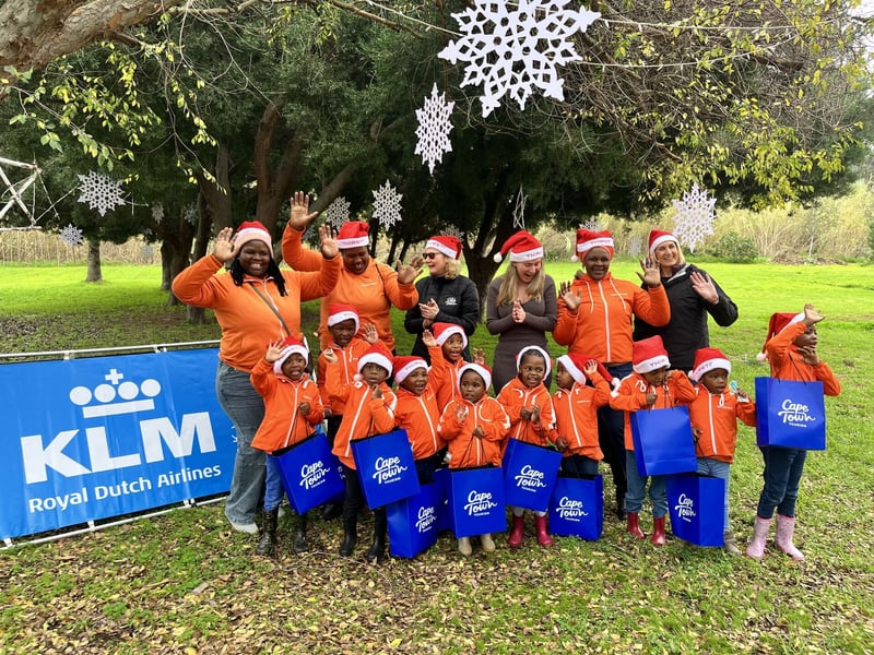 KLM Spreads Joy This Winter with Festive Day Out for Life Child Kids