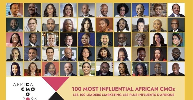 Africa’s Top CMOs Recognised As Inaugural ACMO100 List Highlights Female Leadership Surge