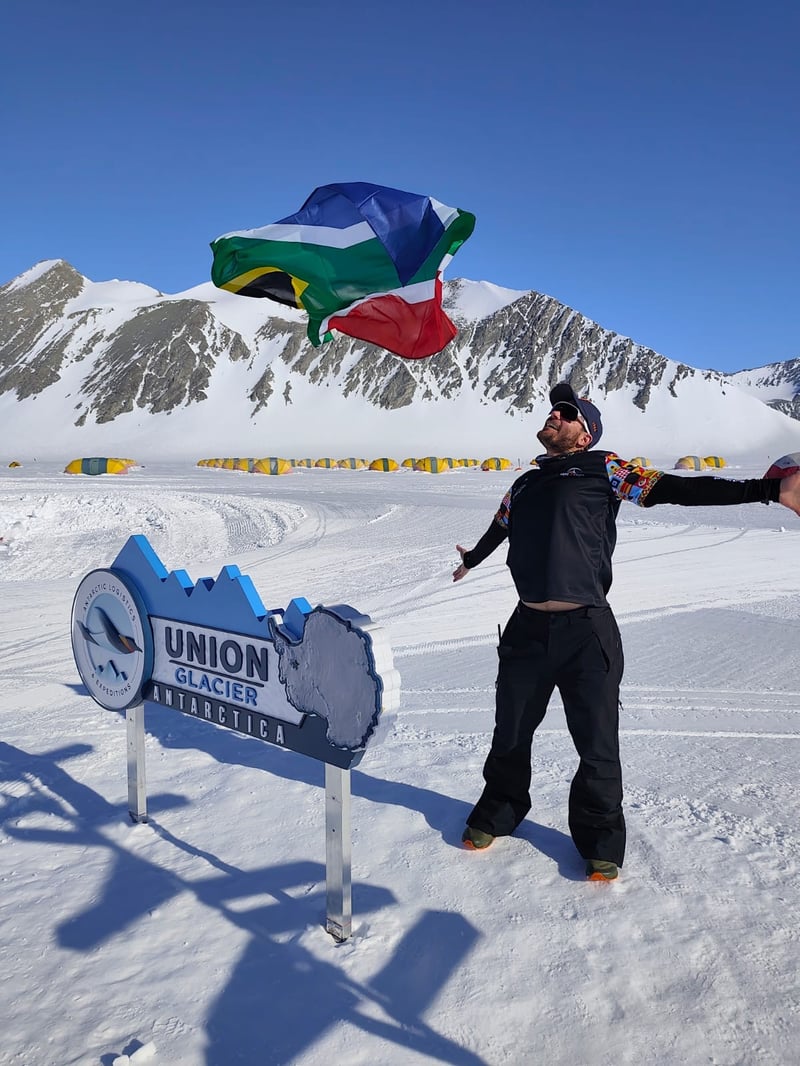Treverton College staff member joins ops team putting together for world first Obstacle Course Race (OCR) hosted in Antarctica