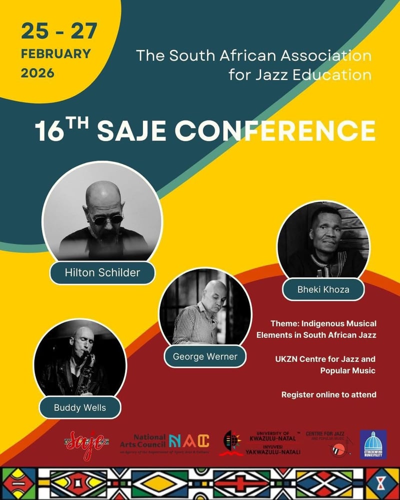 SAJE hosts its 16th Conference, exploring Indigenous Musical Elements in South African  Jazz