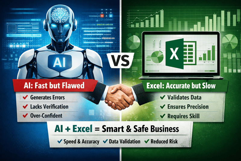 South African Businesses Overestimate AI Accuracy — Why Excel Skills Still Matter More Than Ever