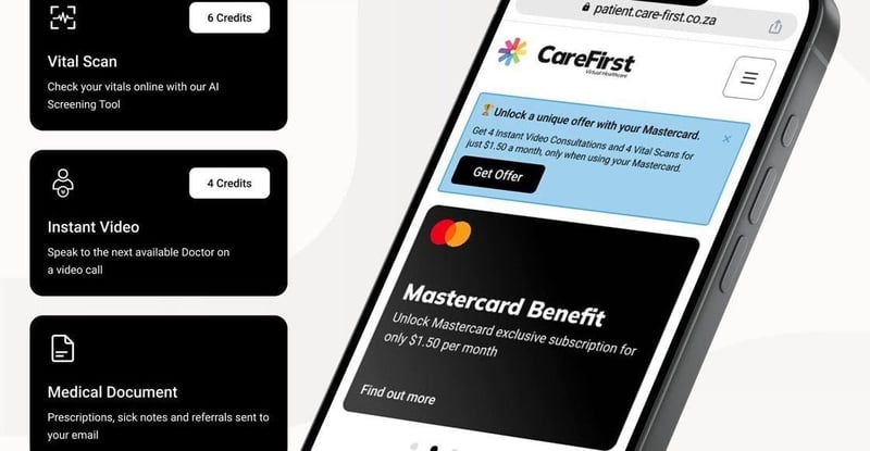 Mastercard Launches Virtual Health Perks For SA Users With Free Consultations And Scans