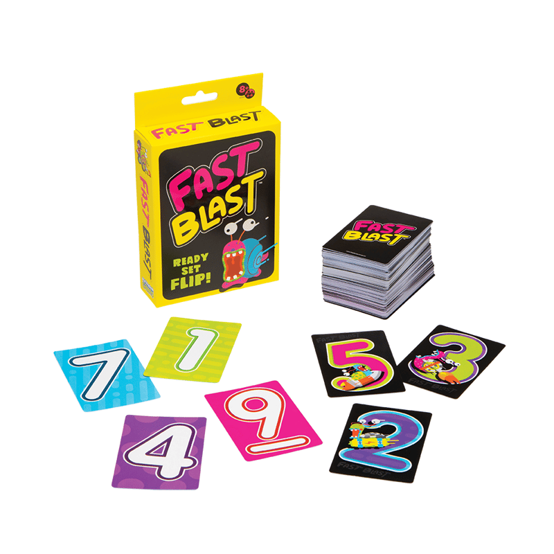Fast Blast – the family card game of speed and discard