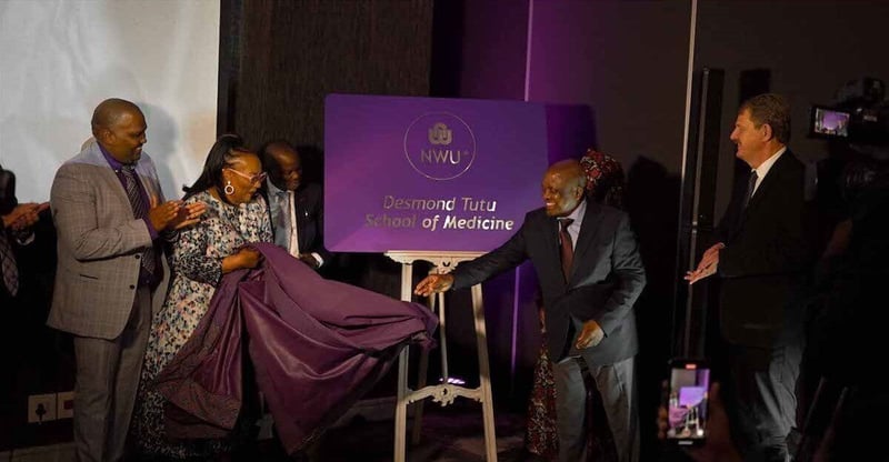 North-west University Medical School Named The Nwu Desmond Tutu School Of Medicine