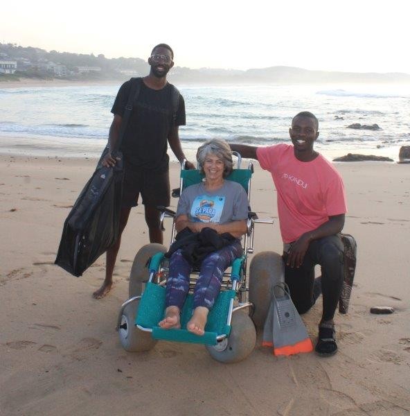 Determination of One Renishaw Hills’ Resident Improves Scottburgh Beach Inclusivity