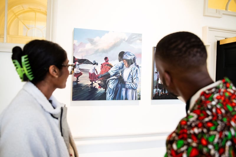 South African artists dazzle at London art fair