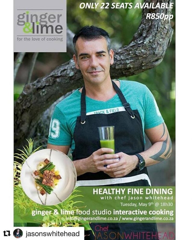 Chef, Jason Whitehead Hosts Two New Cooking Courses