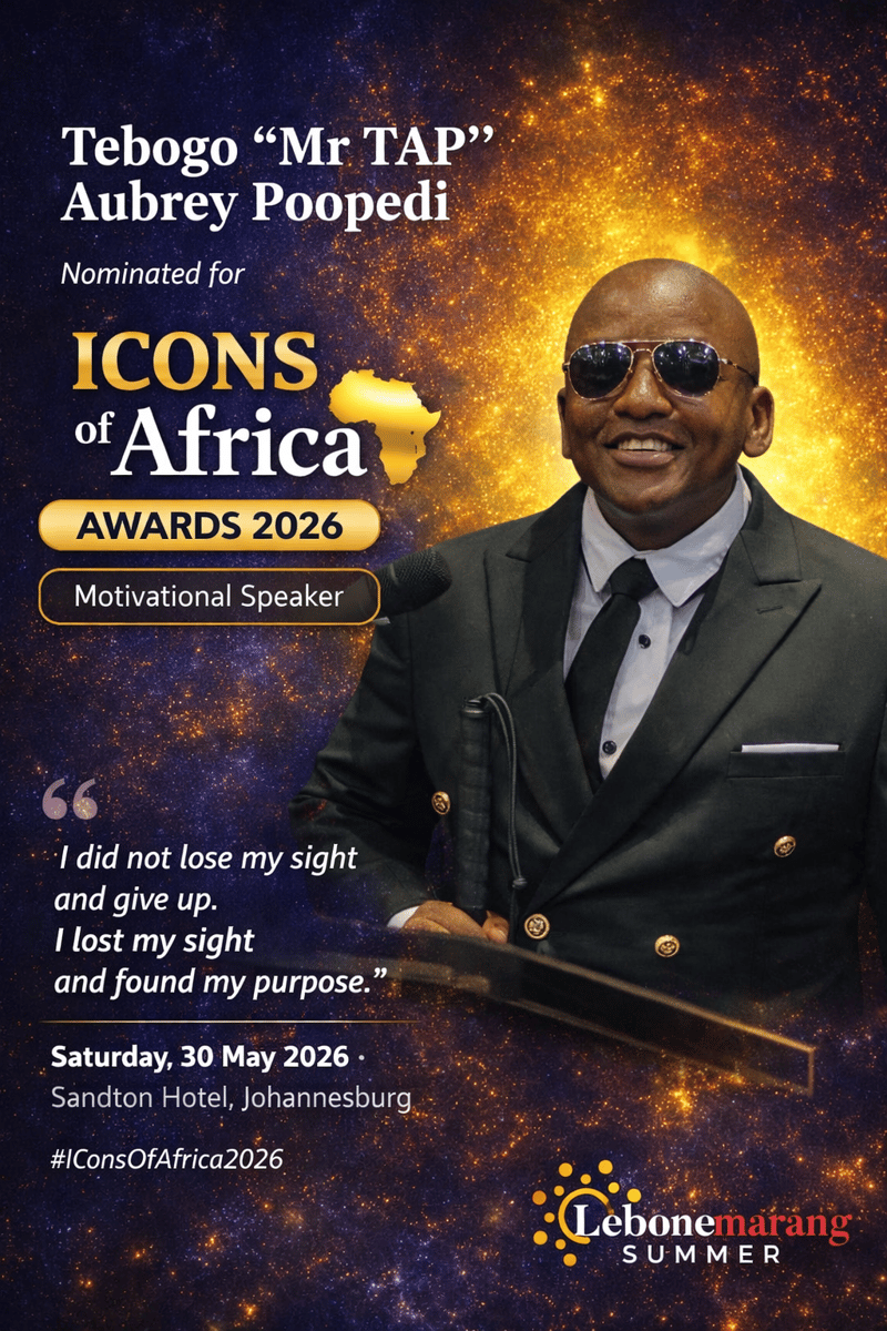 Lebone Marang and Summer and Tebogo “Mr TAP” Poopedi Announce Icons of Africa Awards 2026 Nomination