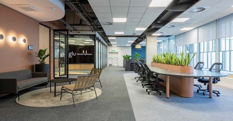 New PPS Offices Blend Brand Identity With Nature Inspired Design Elements