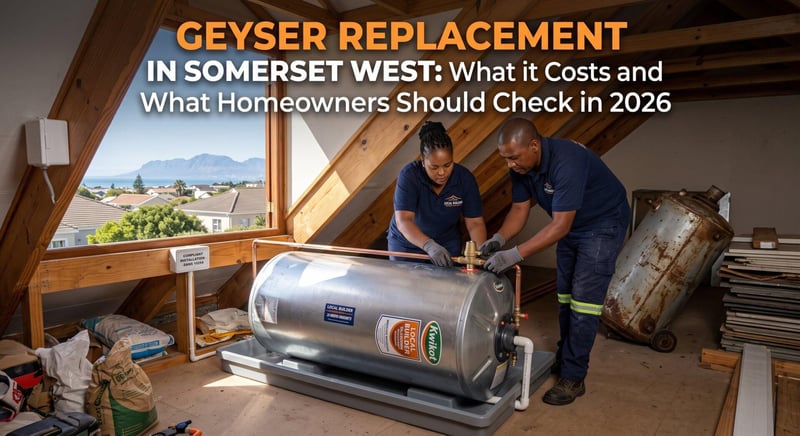 Local Builder Pty Ltd Releases 2026 Homeowner Guide to Geyser Replacement Costs and Compliance in Somerset West
