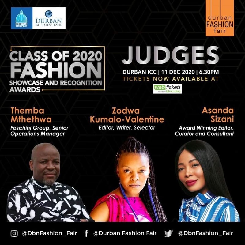 Ethekwini to Award Fashion Excellence!