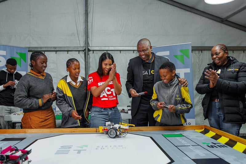 Development Bank of Southern Africa and Shoprite Foundation launch first joint robotics lab in Mpumalanga.