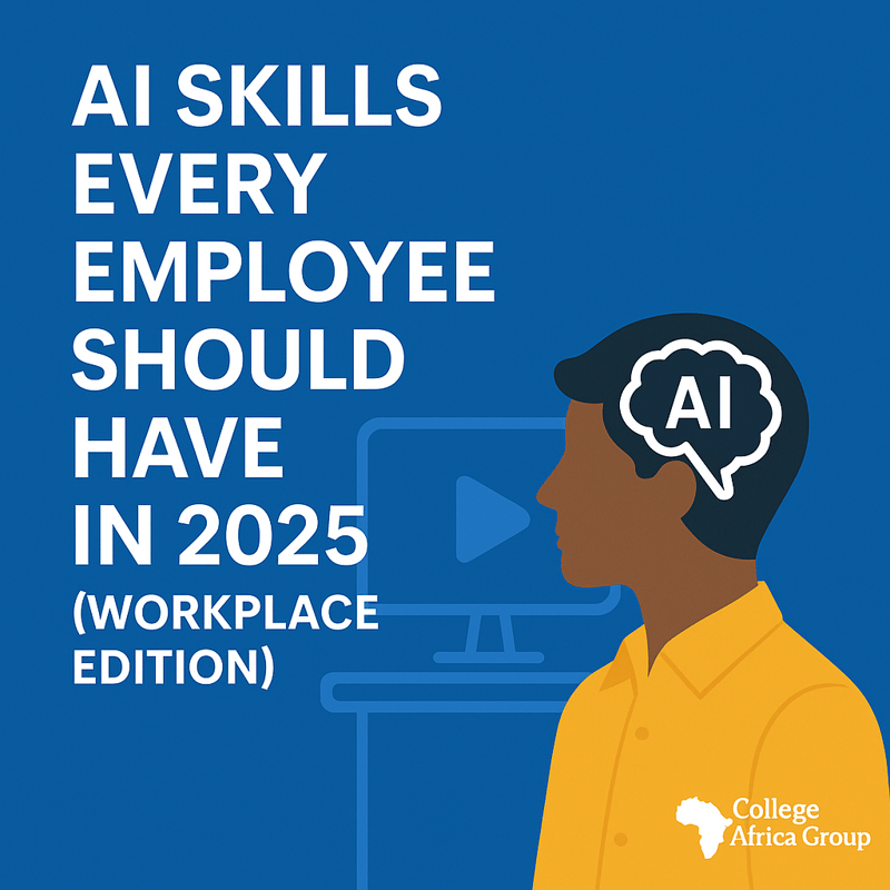 Essential AI skills for South African employees