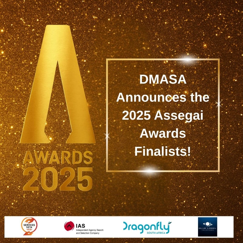 DMASA Announces Outstanding 2025 Assegai Awards Finalists Driving Innovation In Marketing