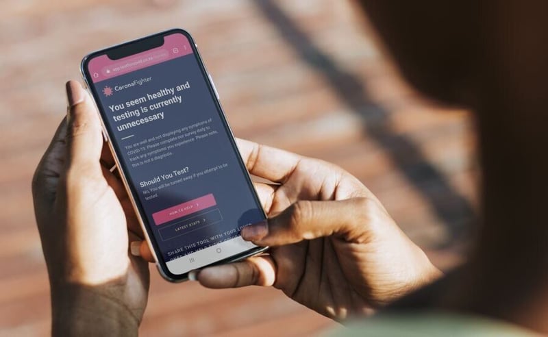 The CoronaFighter WebApp brings South Africa immediate aid – track your symptoms daily