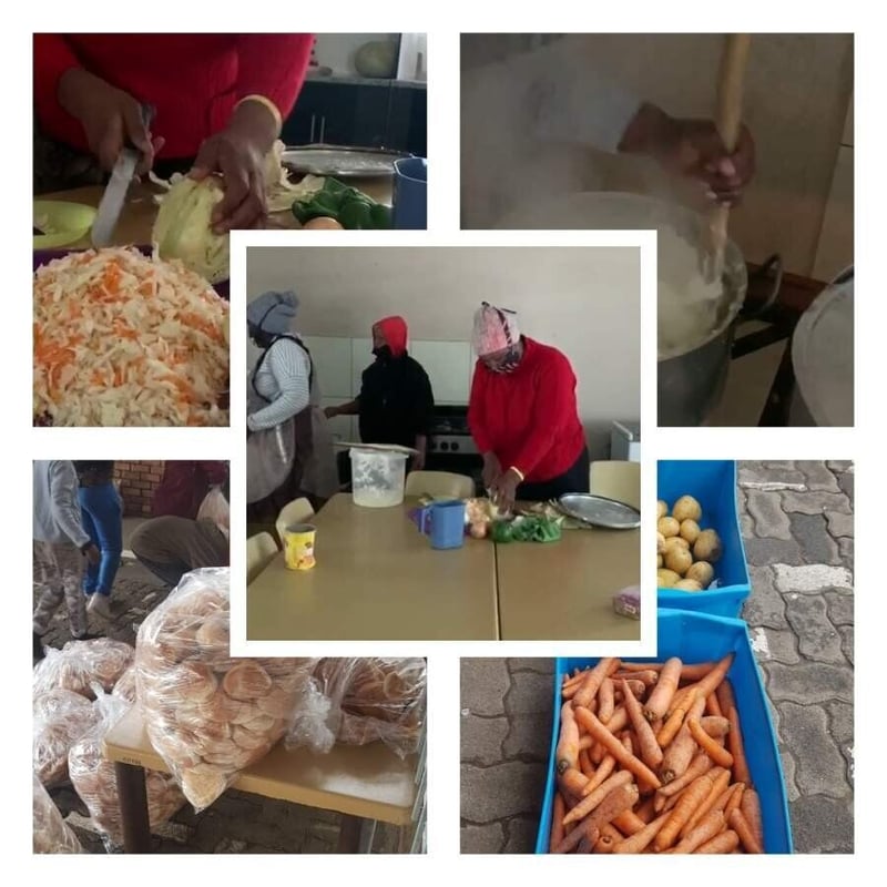 Nosh Food Rescue working hand in hand with the Tshepang Care Centre