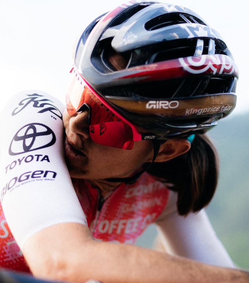 Pedal. Pause. Repeat -   How Candice Lill finds balance on and off her bike