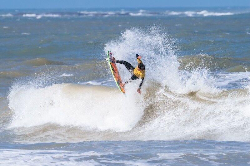 Exciting Surfing On Day Two Of The Rip Curl GromSearch presented by The Royal St Andrews Hotel