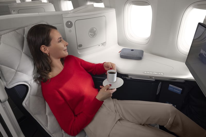 Air France introduces a new Sofitel MY BED mattress pad in its long-haul Business cabin