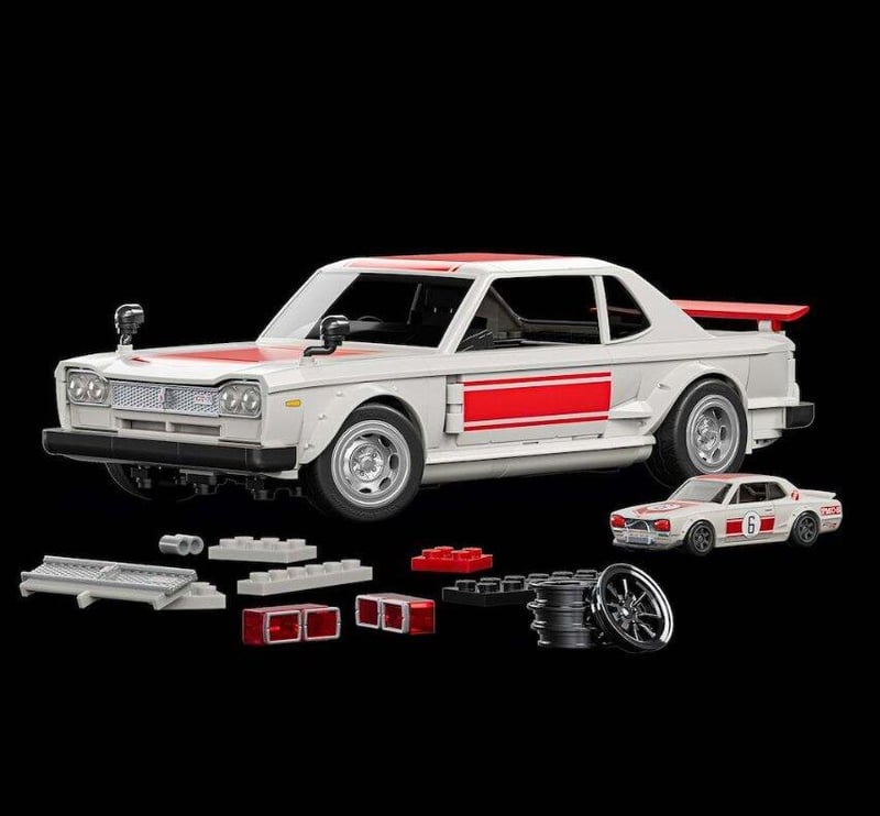 Mattel Brick Shop Adds Nissan to Its Lineup with 1971 Skyline GT-R