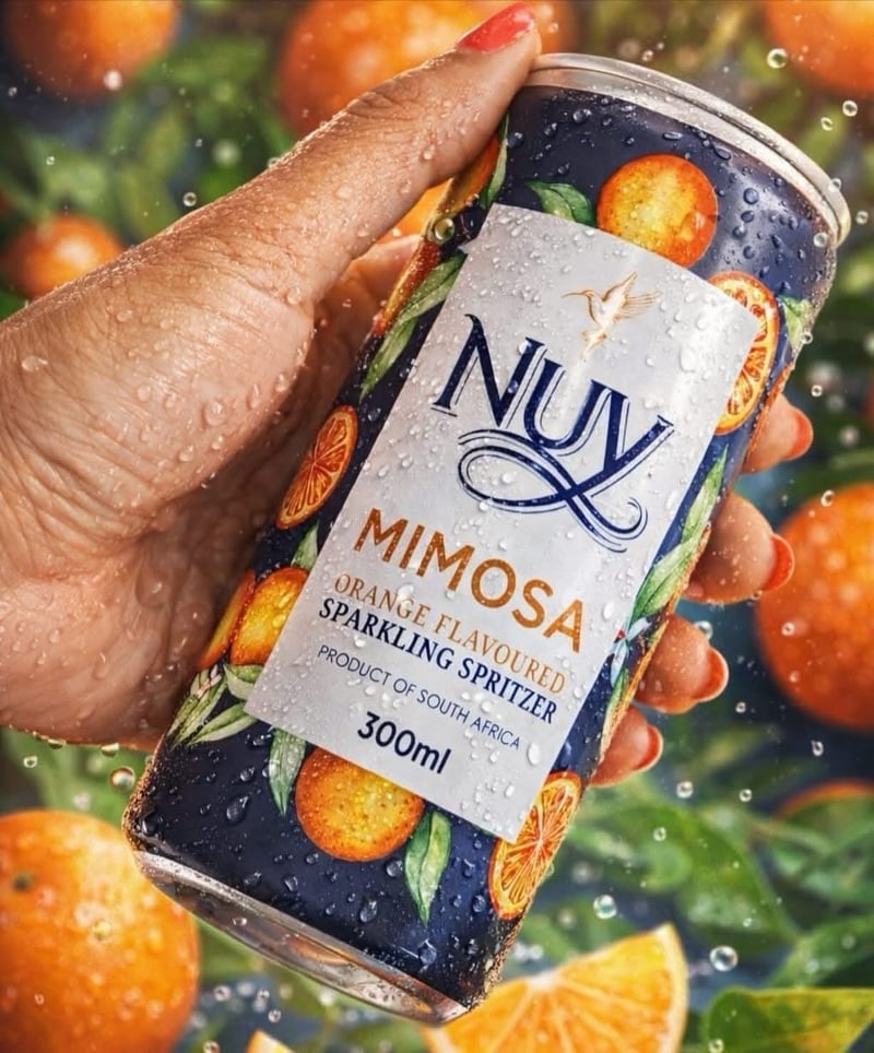 Nuy introduces its first drink in a can - a mimosa for any time of day