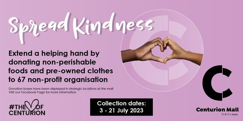 Spreading Kindness at Centurion Mall