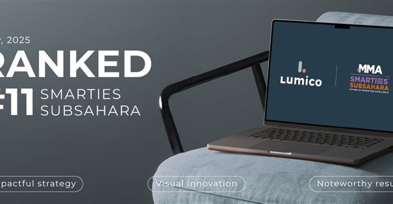 Lumico Celebrates Ranking as 11th Best Digital Agency in Sub-Saharan Africa for Creative Campaigns