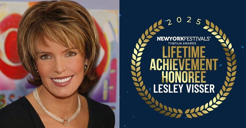 Trailblazer Lesley Visser to receive 2025 Lifetime Achievement Award at New York Festivals