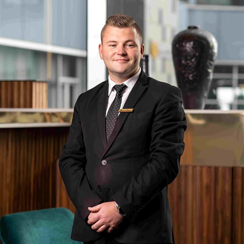 @Sandton Hotel announces Ryan Myburgh’s promotion as F&B Manager