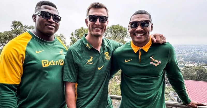 Springboks And SA Rugby Announce High Performance Lifestyle Collaboration