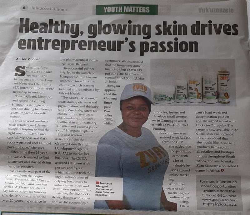 Healthy, glowing skin drives entrepreneur’s passion
