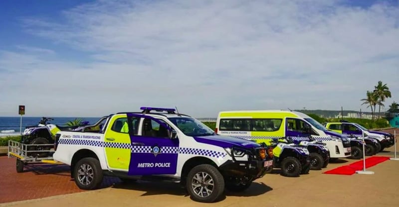 Tourism Safety Initiative Boosts Durban Beachfront Security With New Patrol Equipment