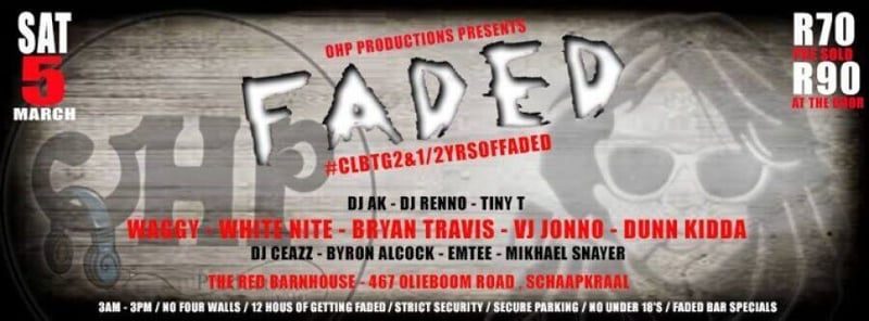 FADED-Outdoor music extravagance