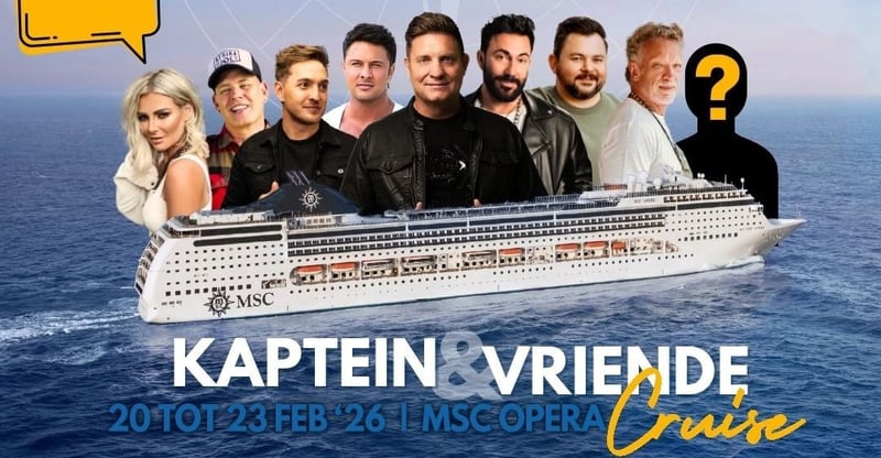 OFM Marks 40 Years With Kaptein & Vriende Cruise Featuring Top SA Artists and a Journey to Remember