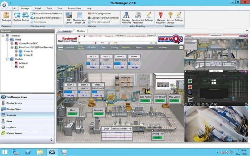 New ThinManager Software Release Improves Operator Productivity