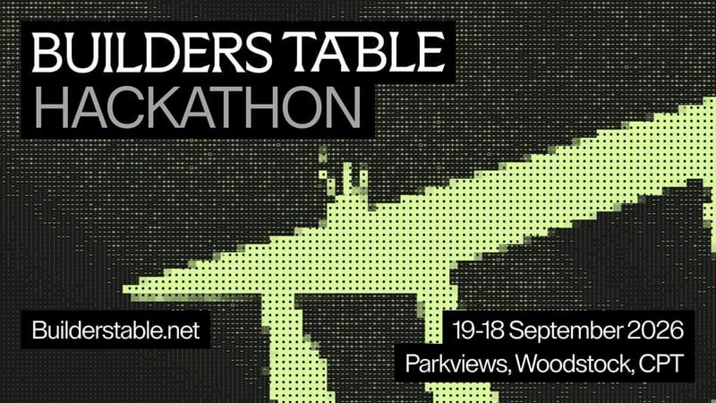 MakeReign launches Builders Table hackathon in Woodstock, Cape Town to mark 10th anniversary (18–19 Sept 2026)